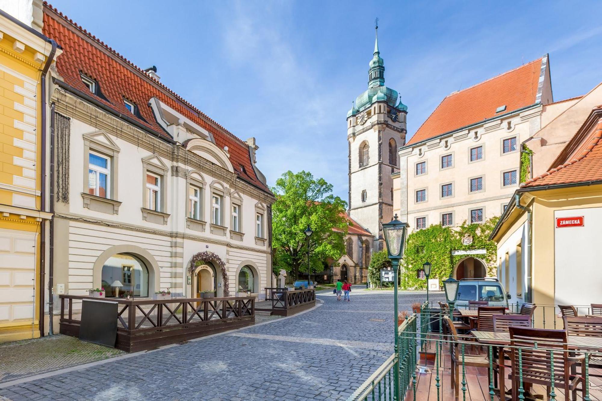 Hotel U Rytíře Melnik Exterior foto