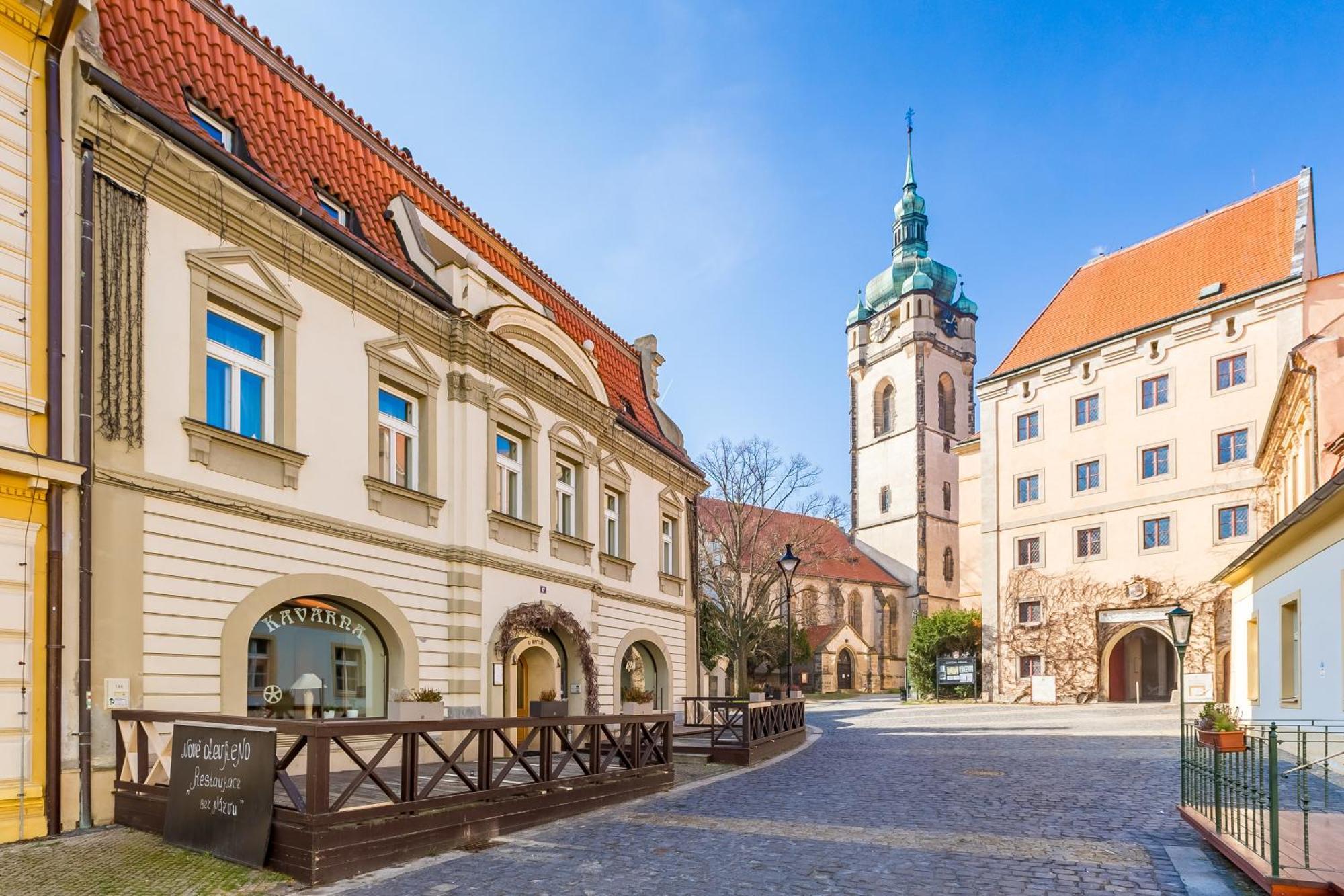 Hotel U Rytíře Melnik Exterior foto