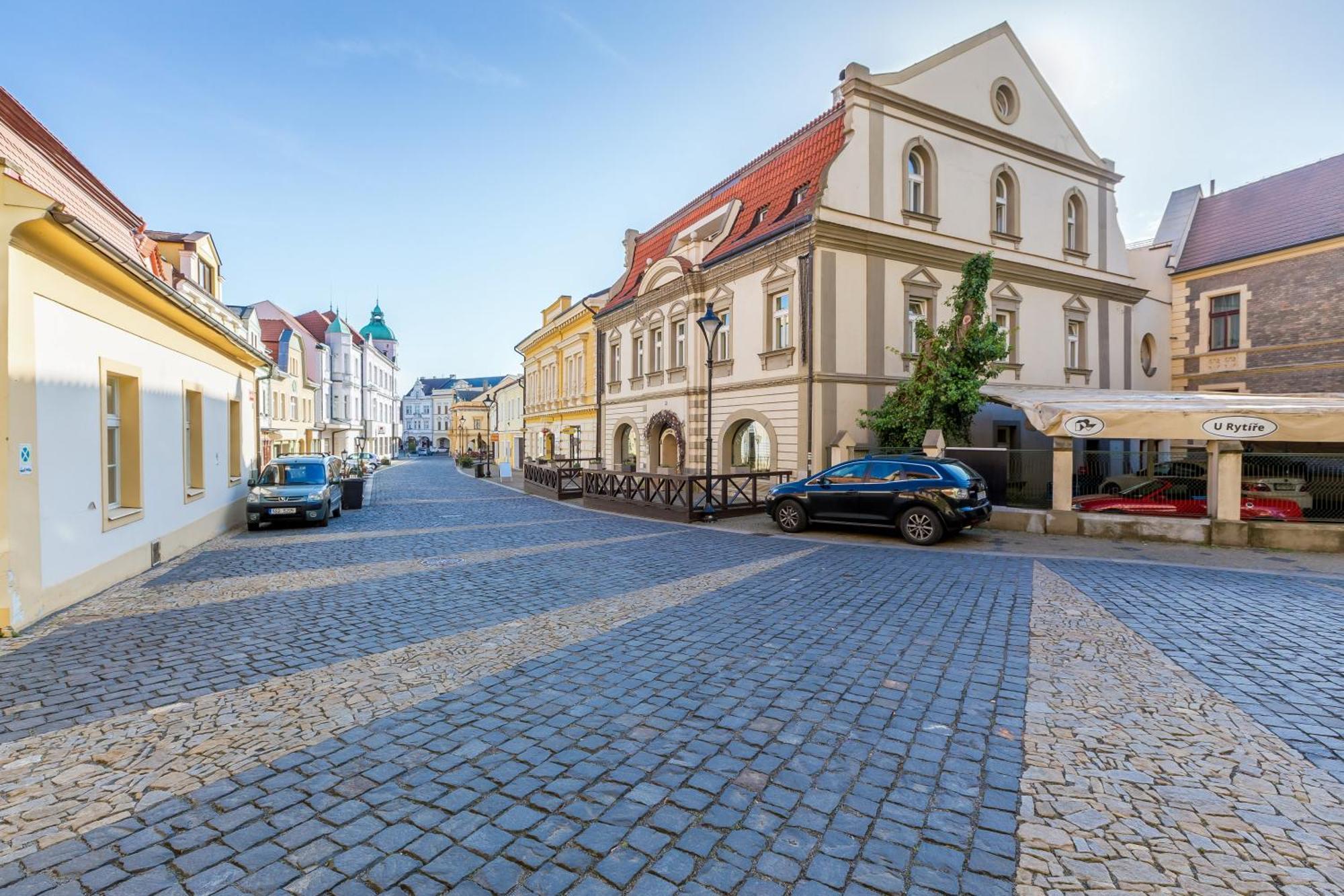 Hotel U Rytíře Melnik Exterior foto