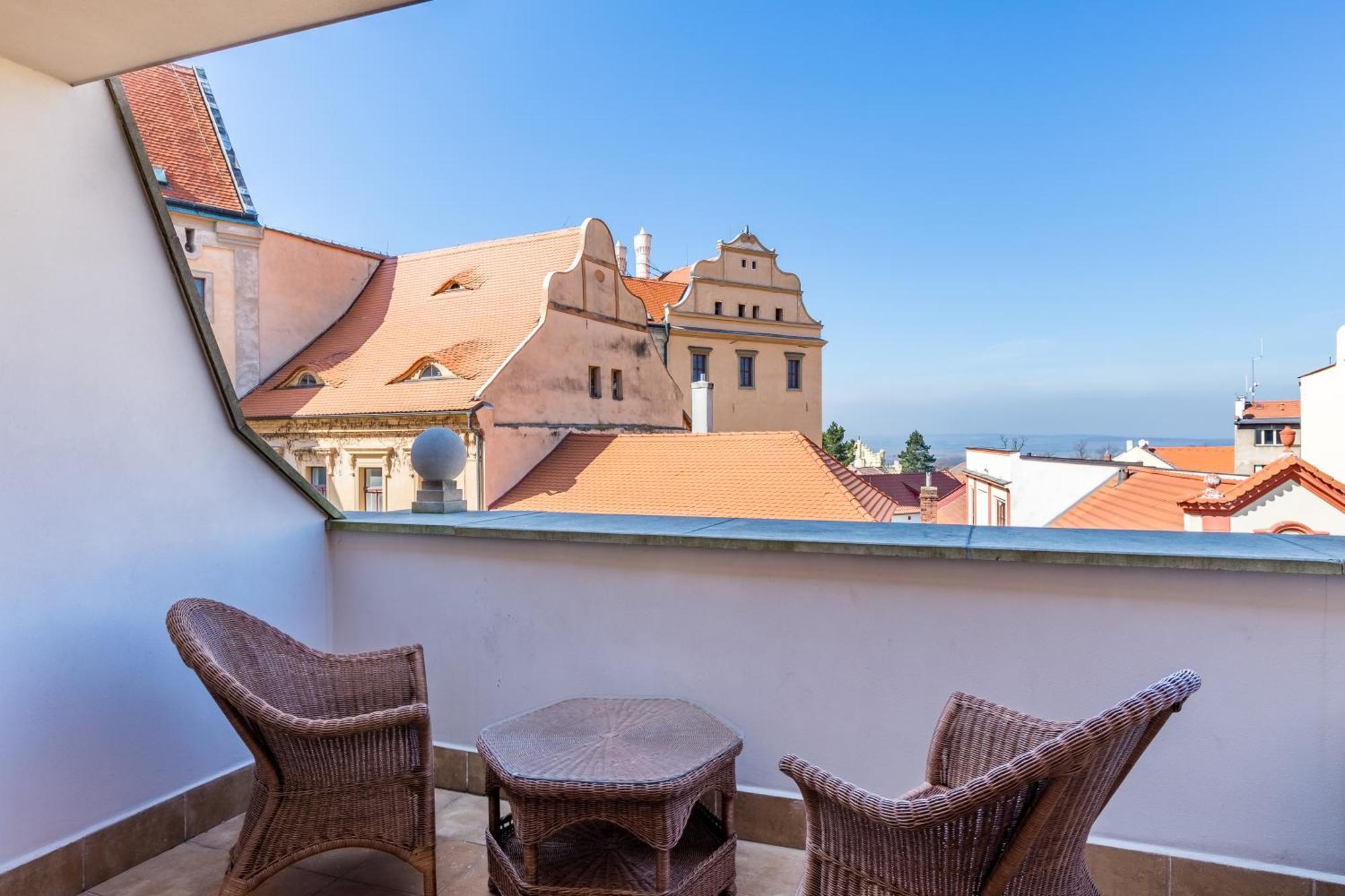 Hotel U Rytíře Melnik Exterior foto