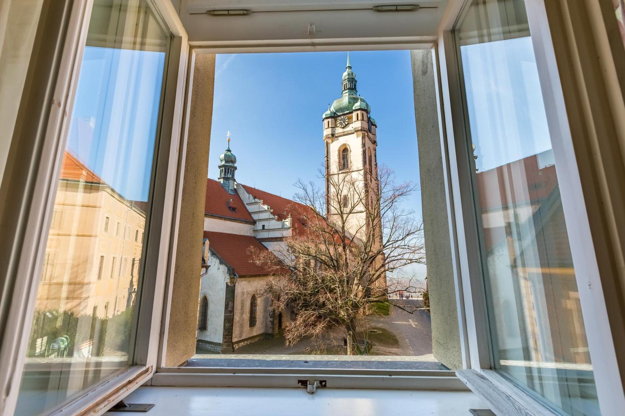 Hotel U Rytíře Melnik Exterior foto